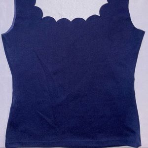 SHEIN Navy blue tank top 
Size  Medium (6)
